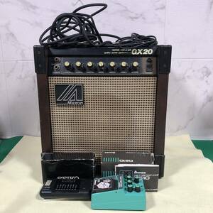 【中古品】 ギターアンプ Maxon アンプ GX20 SEIKO ギターチューナー メトロノーム Ibanez DS10 DISTORTION CHARGER まとめ売り