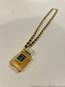 【1円〜】シャネル CHANEL チェーンネックレス No.19 オードパルファム EDP 香水 ミニボトル ペンダント レディース　管理番号K41