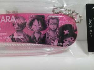 ONE PIECE　ワンピース　折りたたみ 携帯　くし 新品 ピンク r