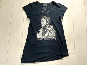 HYSTERIC GLAMOUR ヒステリックグラマー　アンディウォーホル　Andy 　デザイン ロング丈 Ｔシャツ レア　希少　　NO.08801