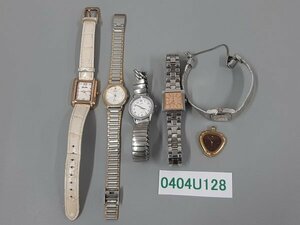 0404U128　時計　腕時計　ジャンク品　おまとめ　FOLLIFOLLIE　ALBA　GIVENCHY　SEIKO