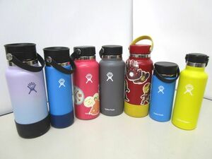 4368RNZ◎Hydro Flask ハイドロフラスク ステンレスボトル 7点セット 532ml 591ml 946ml など◎中古