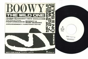 7 Boowy Wild One PRT1214 東芝EMI プロモ /00080