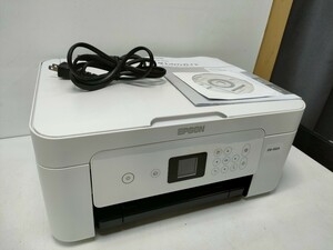 管理1002 EPSON エプソン インクジェットプリンター カラリオ 複合機 ホワイト WiFi スマホ対応 2020年製 EW-452A 通電確認済み 