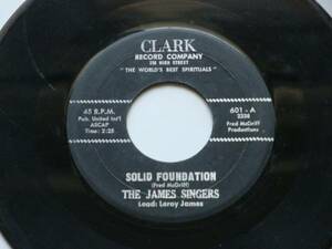 ゴスペル EP The James Singers Clark盤 601