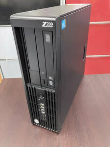 税送料無料！SSD起動！HP Z230SFF Xeon E3-1270v3 3.50GHz 16GBメモリ ★SSD512GB+HDD2TB ★Quadro k600! Win10動作確認済です。