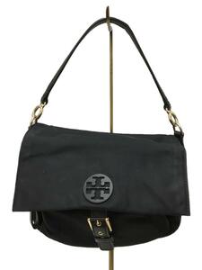 TORY BURCH◆トートバッグ/-/BLK/無地/10008684 06-18