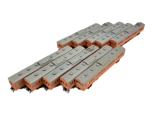 【動作保証】KATO 103系 一般形 オレンジ 10両 セット 鉄道模型 Nゲージ 中古 W8803653