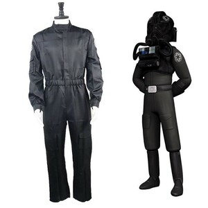 YH327:【送料無料】定価20980円 ハロウィン 衣装 パイロット スーツ 制服