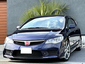 絶好調！希少■H21年 HONDA シビック タイプR/希少カラー/6速ミッション/専用18インチアルミ/タイプR専用パーツ多数/車検2年付き/全国陸送