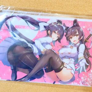 【送料無料】アズールレーン　アズレン 愛宕　高雄　ファスナー バッグ 約21×31cm