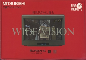 三菱 91年10月ワイドテレビカタログ 管4606