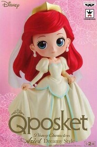 【A アリエル/リトルマーメイド】Q posket Dreamy Style Qposket Ariel フィギュア ウェディングドレス 花嫁 ノーマルカラー 新品 QP