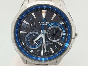 CASIO OCEANUS OCW-G1000-1AJF 時計 カシオ オシアナス 黒文字盤 電波ソーラー メンズ