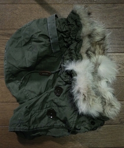 vintage hood.parka M-1951ファー付フードRICHARDSCLOTHING.MFG.CO.INC M-65取付　M-51取付 buzzricksons MASLAND alpha　m-43