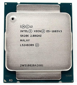 Intel Xeon E5-1603 v3 SR20K 4C 2.8GHz 10MB 140W LGA2011-3 DDR4-1866