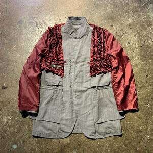 COMME des GARCONS HOMME PLUS 99SS フリルデザインジャケット PJ-10029 AD1998 コムデギャルソンオムプリュス シークレットトレジャー期