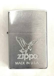 【B】【11041】☆★Zippo　ジッポ―　イーグル　MADE IN U.S.A　シルバーカラー　火花未確認　ライター　喫煙具　現状品★☆