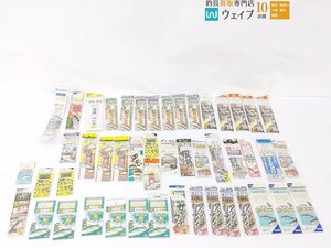 ハヤブサ 実戦サビキ 30 サバ皮・ささめ針 フラッシャー イサキ アジ 船サビキ 等 計48点 セット