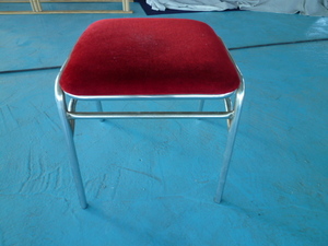チェア 、イス、 椅子 、いす 、赤色、 おしゃれ、美品.