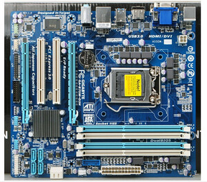 GIGABYTE GA-B75M-D3Hマザーボード LGA 1155 Intel B75 HDMI SATA 6Gb/s USB 3.0 Micro ATX