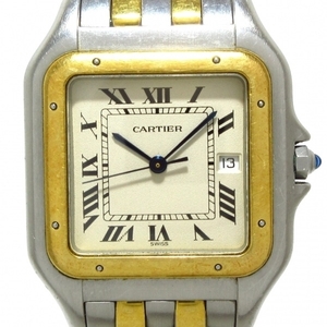 Cartier(カルティエ) 腕時計 パンテールLM ボーイズ SS×K18YG/2ロウ アイボリー