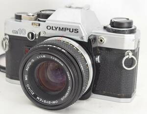 Y★OLYMPUS オリンパス OM10 OM-SYSTEM MC AUTO-S F1.8 50mm 一眼 単焦点 ボディ レンズ カメラセット★