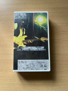 超レア お宝映像 VHS ジェフベック 2000年 大阪公演ライブ