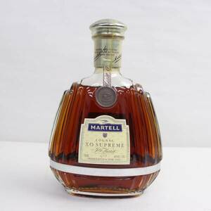 1円~MARTELL（マーテル）XO スプリーム クリアボトル 40％ 750ml N24D080047