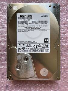 TOSHIBA HDD SATA 3TB 使用時間3956h