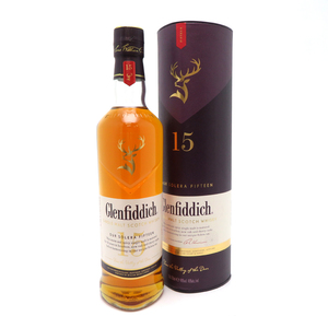 ［飯能本店］ グレンフィディック Glenfiddich ウイスキー 15年 ソレラリザーブ シングルモルト 700ml SH1385