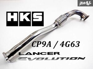 【 程度良好!! 】HKS CP9A ランサーエボリューション ランエボ 6 4G63 ステンレス フロントパイプ パイプ 即納 棚2A