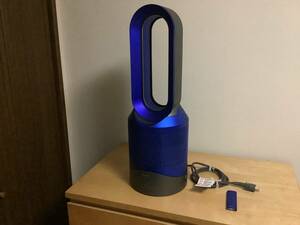 美品　dyson 空気清浄機　サーキュレーター　扇風機　ファンヒーター　HP03 純正フィルター新　ブルー／グレー　2019年製　送料無料