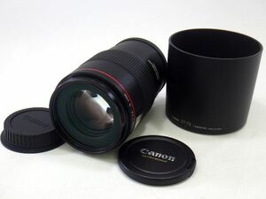 x3E024R 美品 Canon キャノン CANON MACRO LENS EF 100mm 1:2.8 L IS USM 動作確認済み
