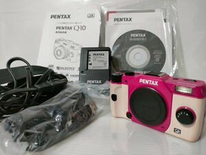 PENTAX ミラーレス一眼 Q10 ボディ オーダーカラー ピンク