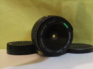 ●コレクター防湿庫保管の超美品！ペンタックス SMC PENTAX 17mm F4 Fish-eye フィッシュアイ Kマウント 超広角 単焦点 魚眼レンズ●1B449