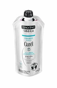 人気商品！ 無着色 弱酸性 シャンプー （赤ちゃんにも使えます） 無香料 ・ つめかえ用 ・ 340ｍｌ キュレル