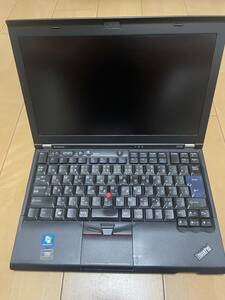 ThinkPad X220　訳アリのためジャンク扱い