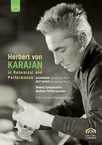 【中古】 Herbert Von Karajan in Rehearsal & Performance [DVD]