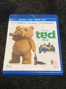 ★ブルーレイ テッド TED テッド セル品 3DISC BLU-RAY+DVD+DIGITAL COPY★