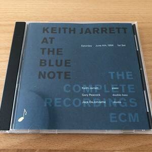 【CD】キース・ジャレット／AT THE BLUE NOTE〜SATURDAY, JUNE 4TH 1994 1ST SET