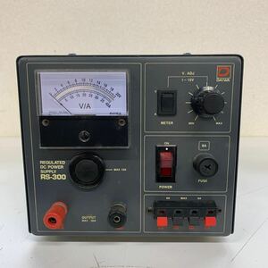 【C-1】 Daiwa RS-300 直流安定化電源 ダイワ アマチュア無線 オーディオ トランス電源 現状品 1542-13