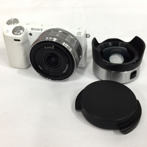 1円 SONY NEX-5R E 2.8/16 VCL-ECU1 ミラーレス一眼 デジタルカメラ L302220-1