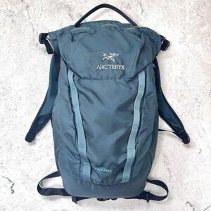 【アークテリクス Spear25】25L バックパック リュックサック 緑青くすみブルー　Arc’teryx　Arcteryx ナイロン　アウトドア