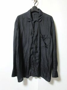 定価50600円 COMOLI コモリ シルクパイピングシャツ シルク パイピング シャツ V01-02015 ネイビー 2