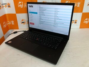 【ハード王】1円～/ノート/Lenovo ThinkPad X1 Extreme 20TKCTO1WW/Corei7-10750H/4GB/ストレージ無/11397-J21