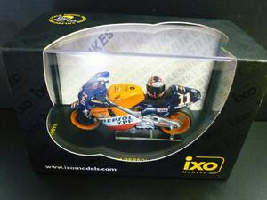 イクソ製品　1/24 ホンダ NSR500 宇川　徹　#11 ヘルメット付　HRC REPSOL HONDA YPF T.Ukawa NSR レプソル ホンダ 2001 WGP ixo