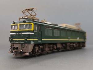 【新品加工品】TOMIX 7122 EF81形 電気機関車 (トワイライト色) 104号機 ウェザリング加工品 未使用 Re-Color特製品