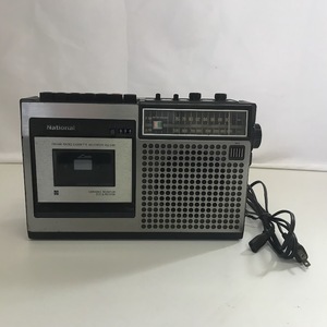 ☆National RQ-535 FM/AMラジオカセットレコーダー オーディオ機器 昭和レトロ アンティーク