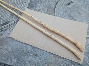 和竿 竹竿 ロッド 作成 メイキング 用 素材 乾燥済み ヘチ竿 カワハギ フグ カットウ マダイ 竿の製作用